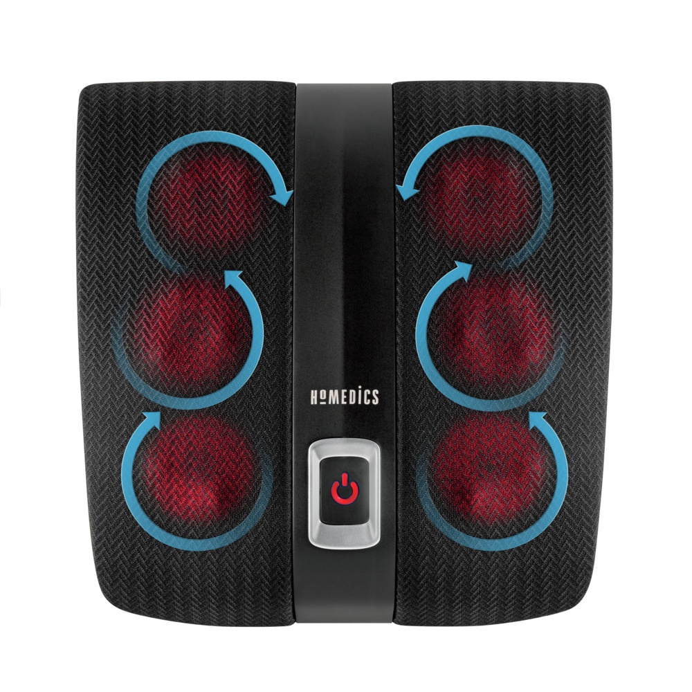 Máy massage chân khô công nghệ GEL-TOUCH kèm nhiệt Homedics FMS-271