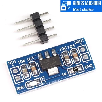 Set 5 Module giảm áp AMS1117 3.3V / 5V – Ổn áp tuyến tính LDO 800mA