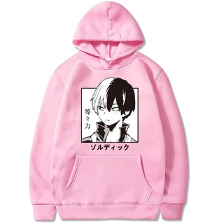Áo Hoodie in hình Shoto Todoroki học viện anh hùng My Hero Academia