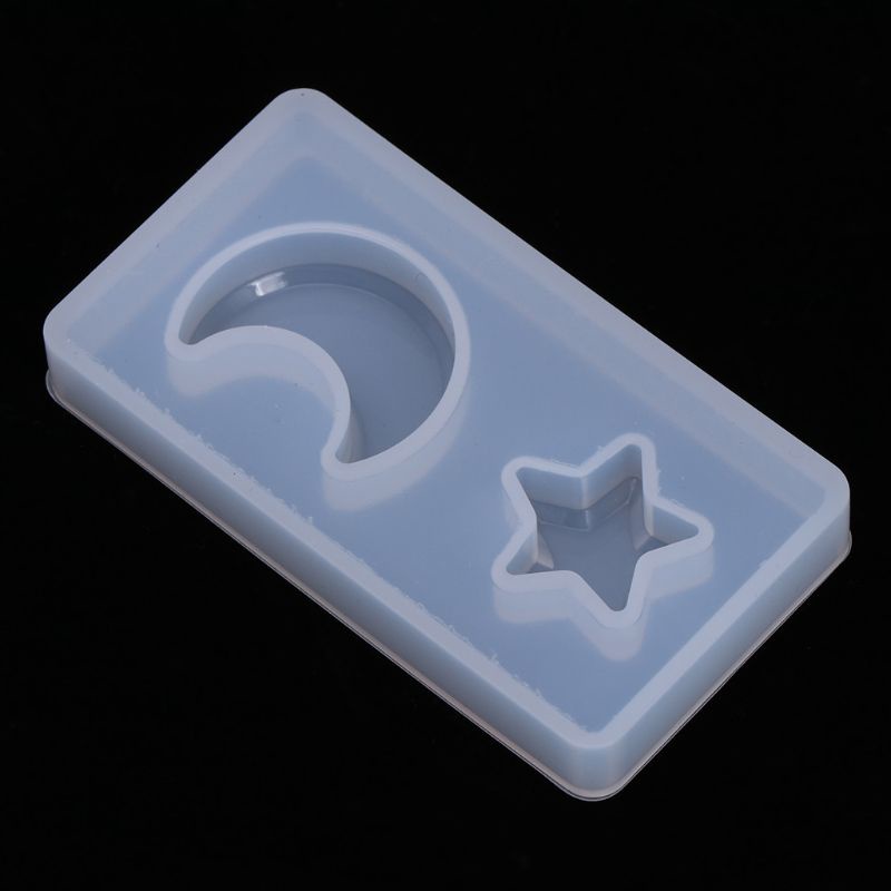 Wellb Khuôn Silicon Hình Học Mặt Dây Chuyền Khuôn Dành Cho Người Hâm Mộ DIY Khuôn Nhựa Epoxy