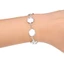 Unstop * 6 Miếng đệm viền tròn DIY Trống thủy tinh Cabochons Vòng tay Sliver để làm đồ trang sức