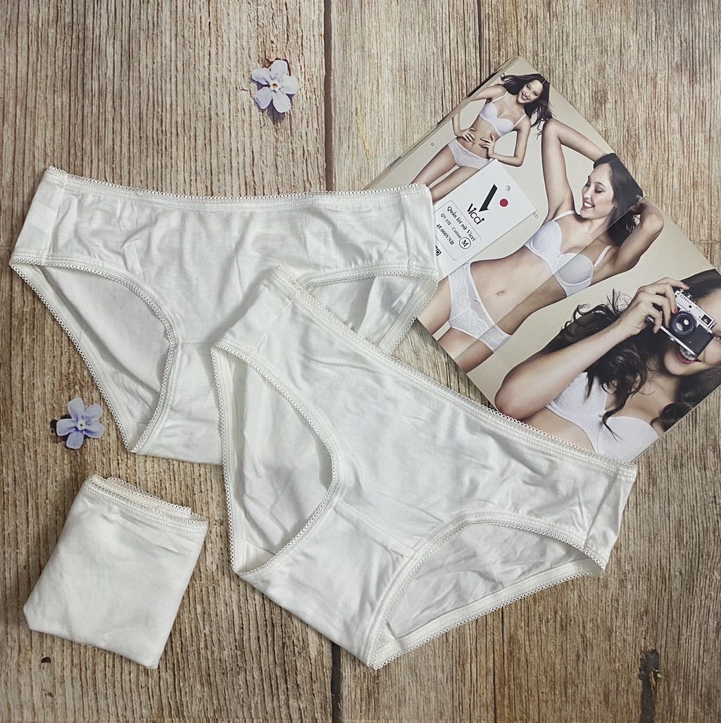 Mô tả Quần lót nữ cotton cao cấp Vicci QV.102 -105 mềm mại, êm ái, kháng khuẩn khử mùi nhiều màu - 9
