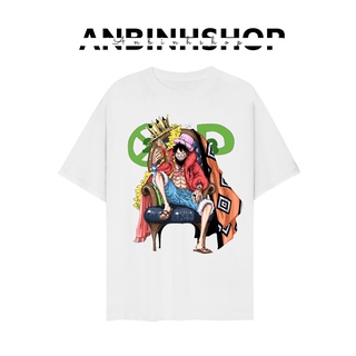 [FULL SIZE] Áo thun unisex nam nữ in hình Luffy One Piece cực ngầu chất vải mềm mịn mát
