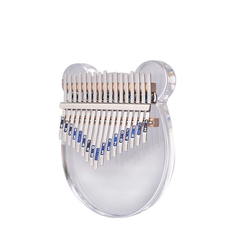 Đàn Kalimba 17 Phím, Đàn Kalimba Trong Suốt - Full Phụ Kiện