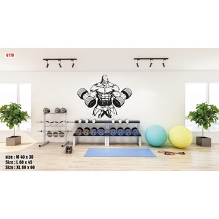 Decal dán tạo động lực trong phòng Gym, tăng động lực, thu hút khách hàng, tạo điểm nhấn P12
