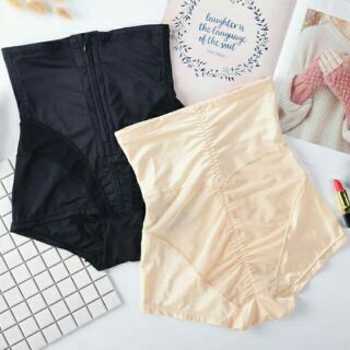 [Hàng hot] Quần gen khóa lụa cao cấp định hình bụng nâng mông
