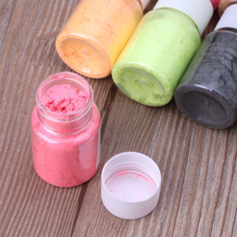 Mya Pearlescent Mica Sắc Tố Bột Epoxy DIY Xà Phòng Làm Nhựa Màu Sắc Tố