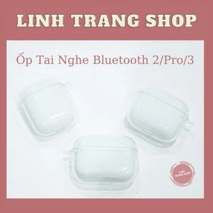 Vỏ Ốp Airpods Silicone Dẻo Bảo Vệ Tai Nghe Bluetooth 2/Pro/3, Ốp Tai Nghe Bluethooth Giá Rẻ