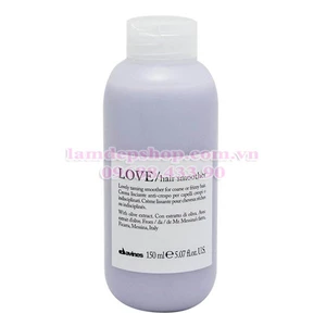 Kem Dưỡng Tóc - Davines Love Smoother - Kem dưỡng chống rối xù vô hình (150ml)