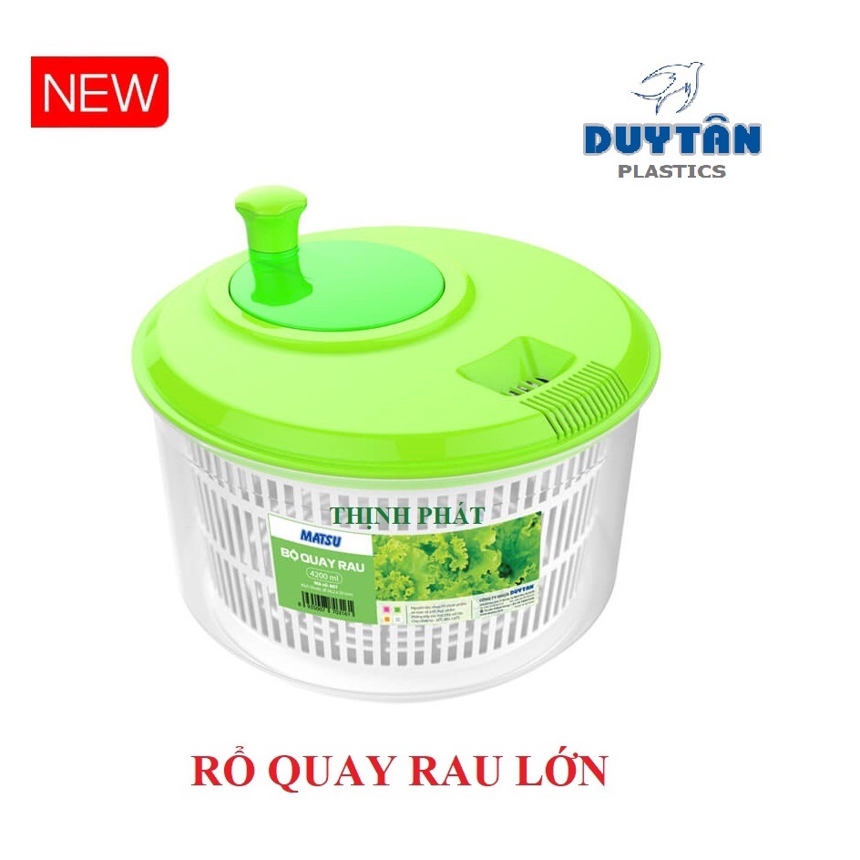 Rổ quay rau lớn Matsu Hàng Chính Hãng Duy Tân - CÓ THỂ CHỌN MÀU ...