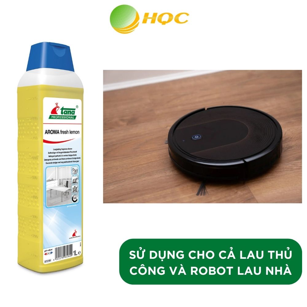Nước Lau Sàn Hương Chanh AROMA fresh lemon Nhập Khẩu Đức 1L