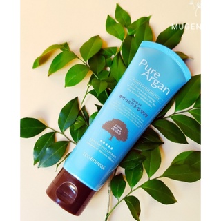 Gel Tẩy da chết thảo dược 100% tinh dầu Argan Welcos pure argan real tone up peeling gel 120g