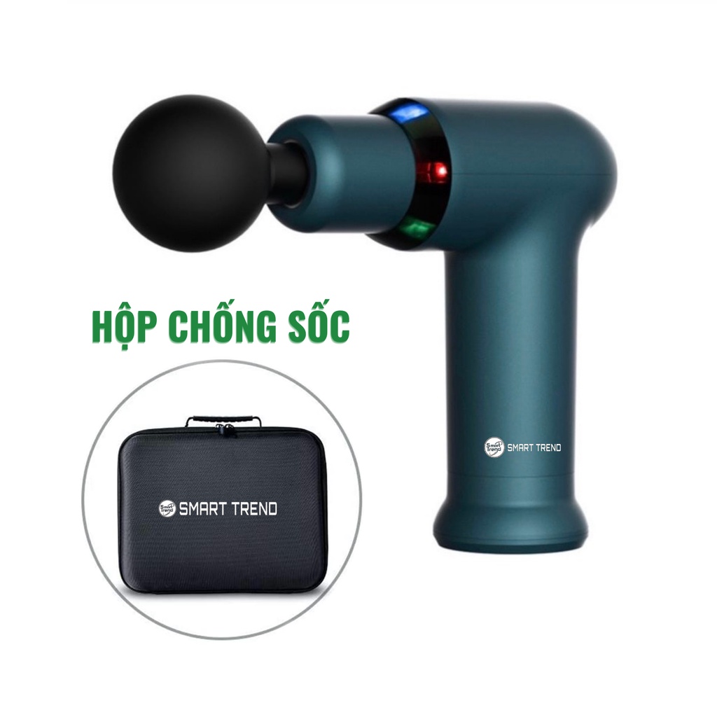 Máy massage cầm tay đấm lưng có chức năng làm nóng 4 đầu 8 chế độ cao ...