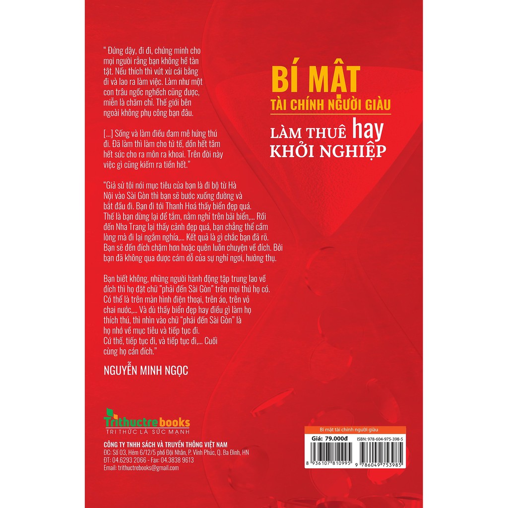 Ảnh Sách - Bí Mật Tài Chính Người Giàu Làm Thuê Hay Khởi Nghiệp 1