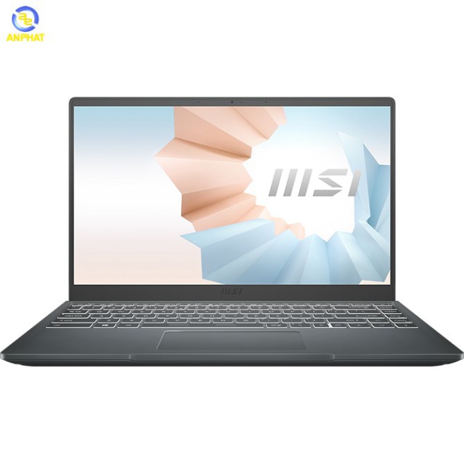 [Mã ELCL10 giảm 10% đơn 9TR] Laptop MSI Modern 14 C11M-011VN (Core i3-1115G4 | 8GB | 512GB | 14