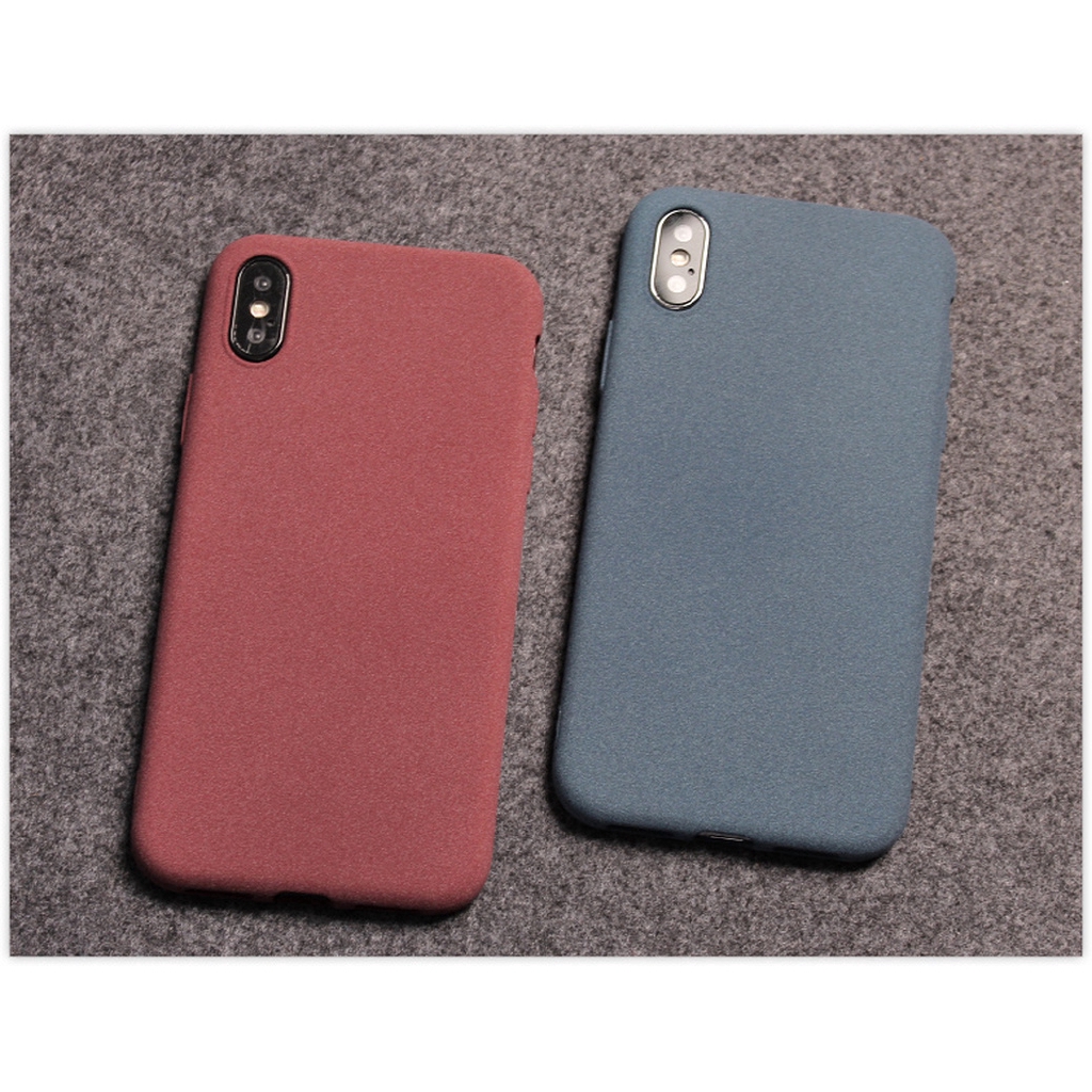 Ốp lưng TPU mềm màu nhám chống vân tay cho Ready For iPhone SE 2020 11 Pro Max XS MAX XR X 7 8 Plus