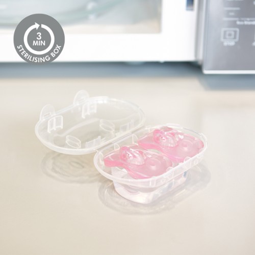 Ảnh Ty ngậm | Medela Baby Pacifier Soft Silicon 6 - 18 tháng, Có hộp đựng tiệt trùng, Silicone mềm, Không chứa BPA 3