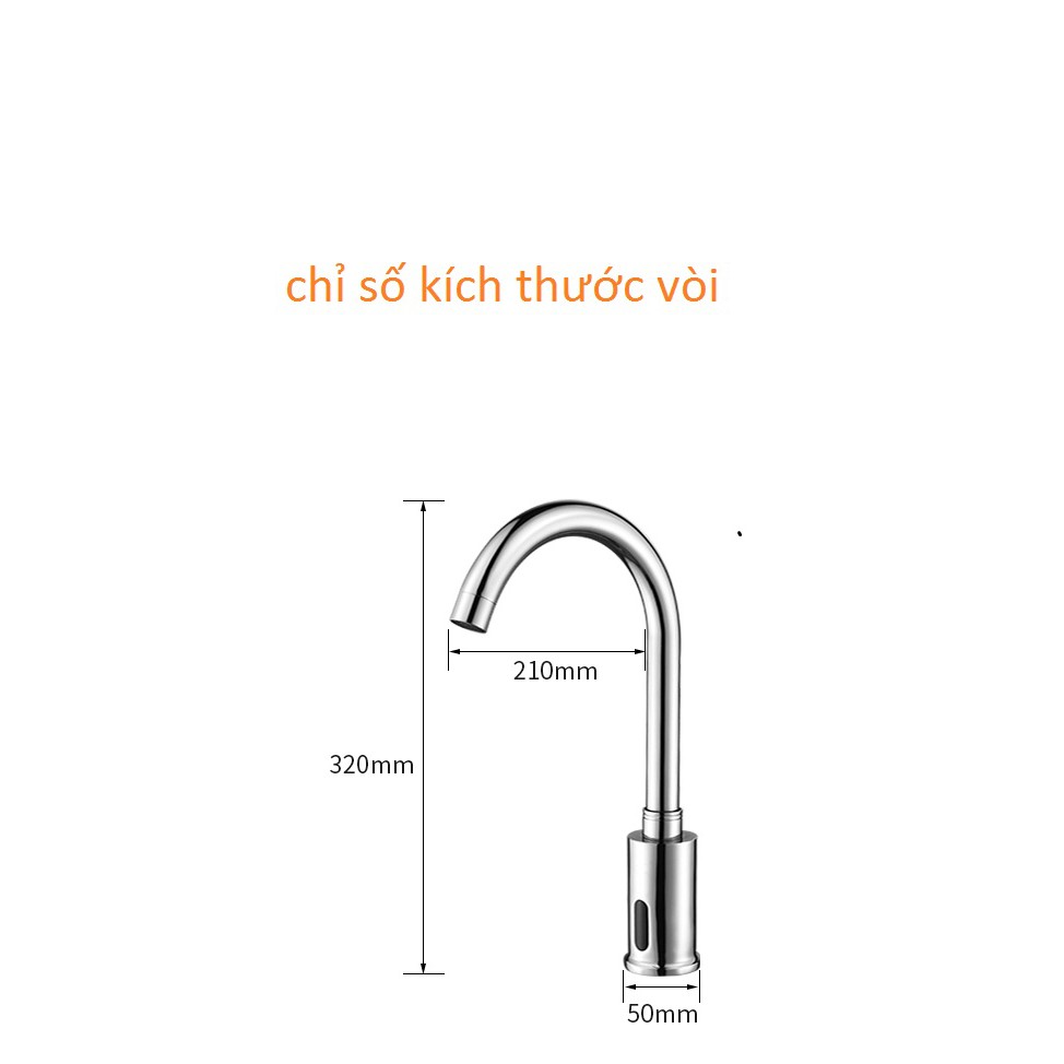 Vòi cảm ứng Smart tự động hồng ngoại sang trọng cho gia đình-khách sạn-nhà hàng-bệnh viện-của tongkhokitoza.com