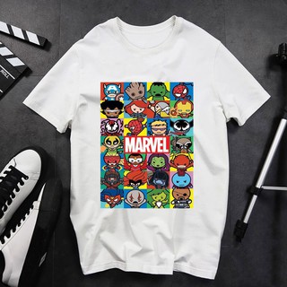 [SOS] Áo thun unisex nam nữ hình chibi biệt đội siêu anh hùng vải mịn mát co dãn tốt nhiều mẫu mã từ AnBinhShop