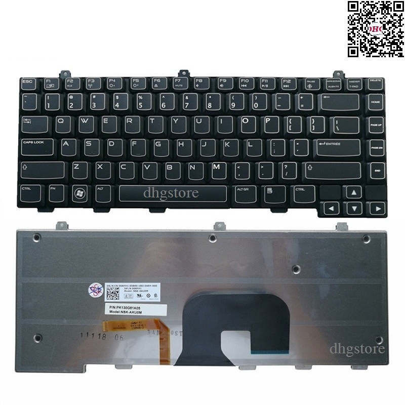 HSXIRQA Caricatore CA 240 W Gan Slim Style per Dell Alienware x17
