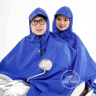 Áo mưa 2 đầu K8 vải dù trơn Sơn Thủy- áo mưa đôi mặc siêu nhẹ K8/2M