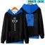YB1 Re Zero Rem Ram Áo Anime Dài Tay Unisex Có Mũ Trùm Đầu Áo Thường Ngày Rời Thời Trang Áo Plus Kích Thước BY1