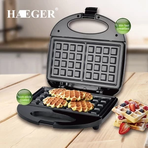 Dụng cụ làm các loại bánh tổ ong, bông lan, Waffle khuôn vuông Haeger