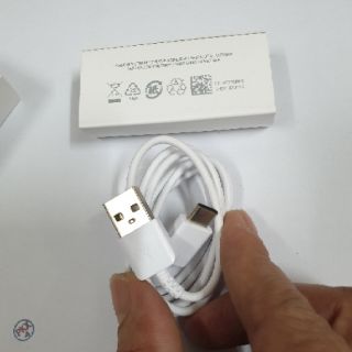 Dây Cáp Sạc Samsung TypeC Đầu Sần 1M Màu trắng