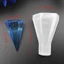 Unstop * DIY Pha Lê Epoxy Khuôn Hình Học Mặt Dây Chuyền Vòng Cổ Nhựa Gương Đồ Trang Trí Nhỏ Khuôn Silicon Cho Trang Sức M