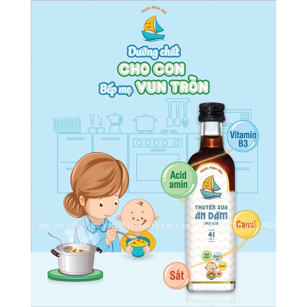 Nước mắm ăn dặm ch bé Thuyền Xưa - hanzo2009