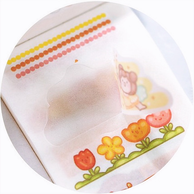Sticker cute trang trí 20 trang dễ thương HD175-K53 DIY sổ tay sáng tạo Bullet Journal scrapbook đồ đạc cá nhân.