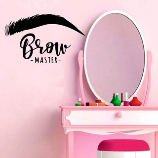 Decal Trang Trí Cửa Tiệm Nail - Spa - HairSalon - Nối Mi Tạo điểm nhấn cho tiệmP5