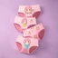 Combo 4 Quần lót trẻ em bé gái, quần chip cho bé chất liệu cotton mềm mát Maruka Fashion 12-42kg