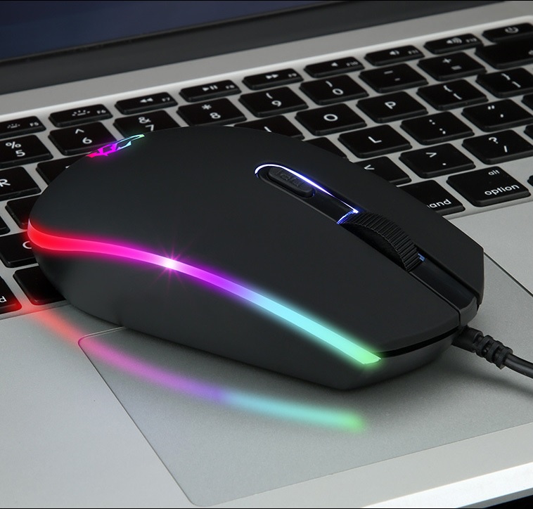 Mô tả Chuột máy tính chơi game ZTU Smart G17 có dây LED RGB DPI 3600 thiết kế công thái học phù hợp cả gaming và văn phòng - 2