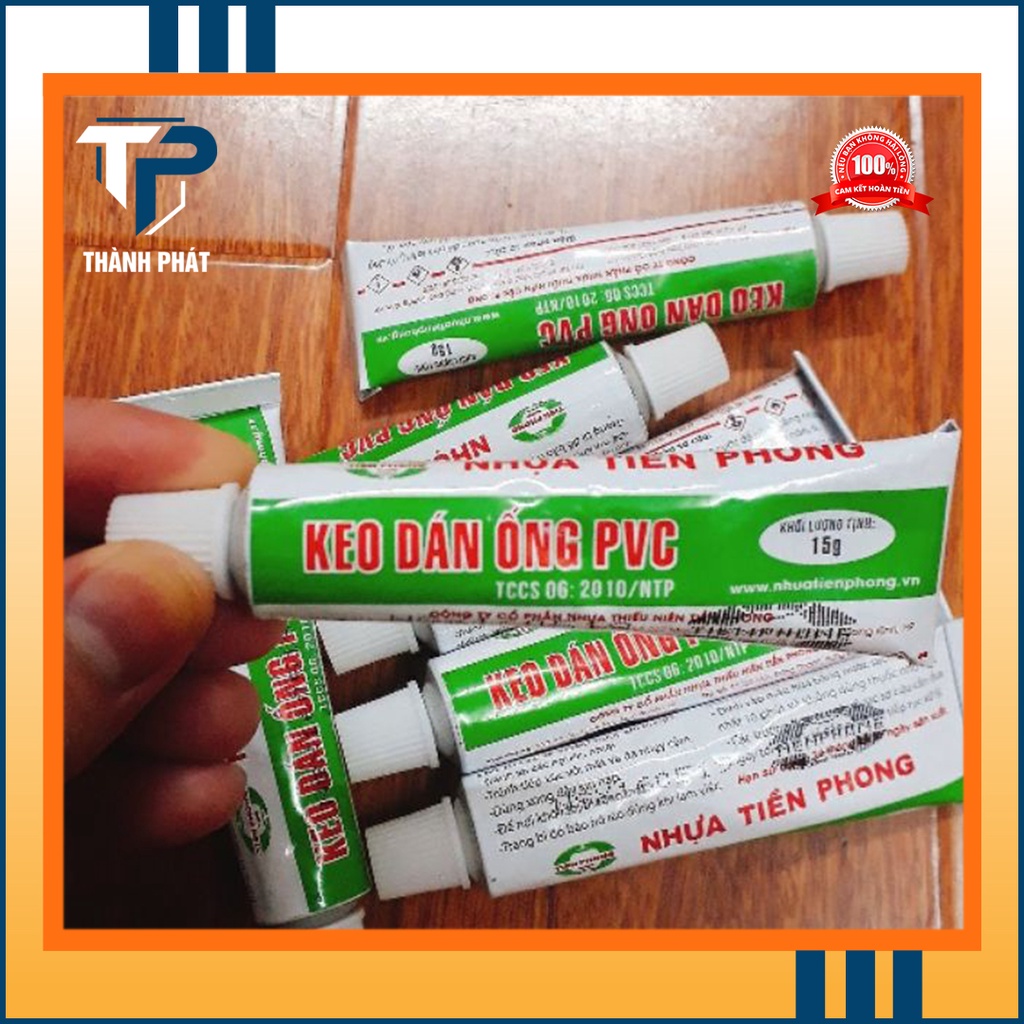 [GIÁ HỦY DIỆT] KEO DÁN ỐNG NƯỚC PVC TIỀN PHONG LOẠI 15 GRAM, 50 GRAM ...