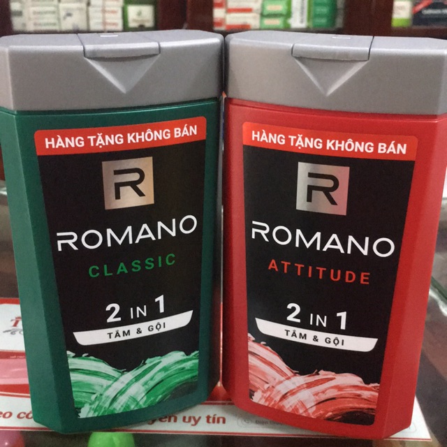 Sữa tắm Romano 2in1 150ml | Shopee Việt Nam