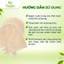 Găng tay tắm xơ mướp tự nhiên tẩy tế bảo chết, massage body - Oganico