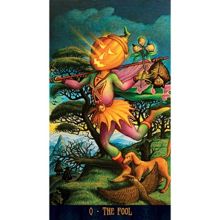 Bộ Bài Jack-O'-Lantern Tarot (Jack O' Lantern Tarot) (Mystic House Tarot Shop) - Bài Gốc Authentic Chính Hãng 100%
