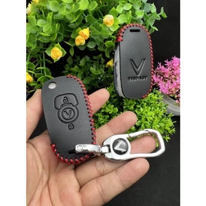 Bao da chìa khoá xe Vinfat fadil bản chìa gấp
