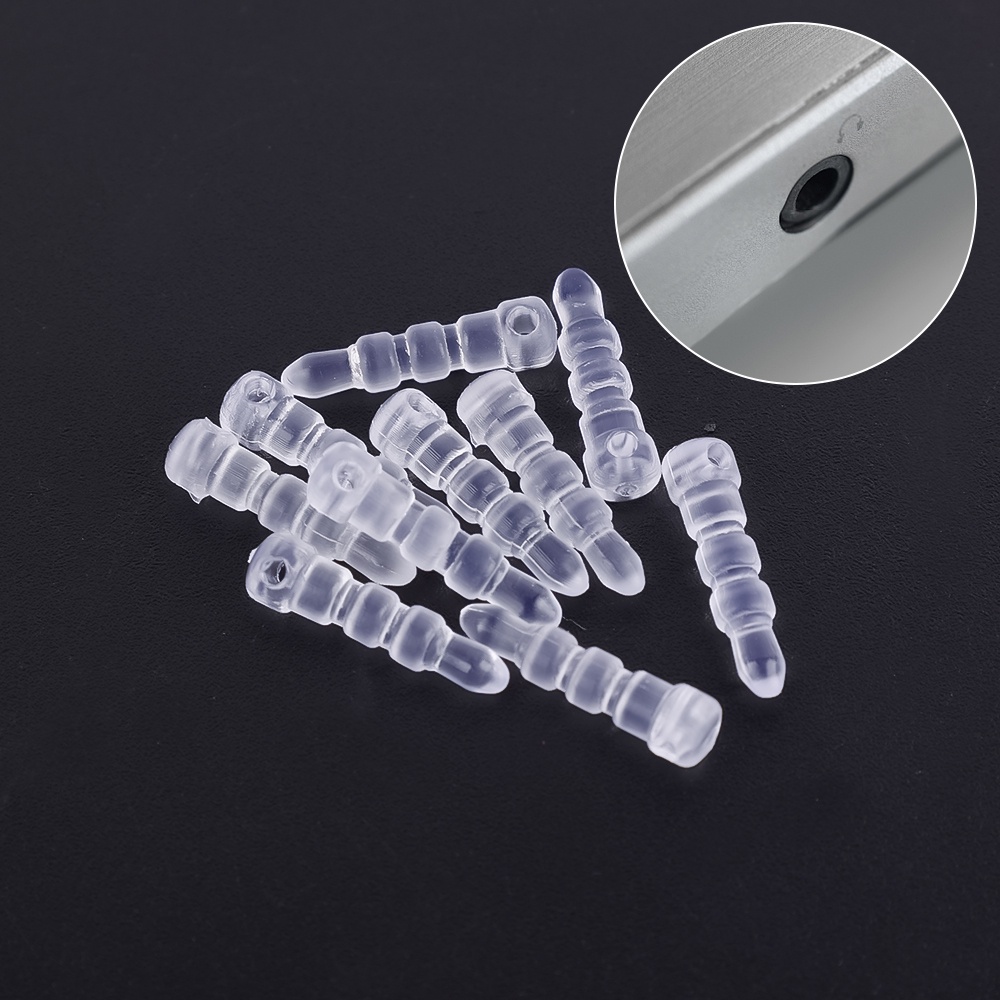 Set 1 / 3 Nút Bịt Cổng Sạc Tai Nghe / Điện Thoại Di Động DIY Chống Mài Mòn Chống Bụi Có Lỗ Cắm Lỗ Thông Dụng Cho Android