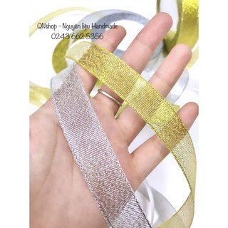 Cuộn ruy băng kim tuyến dài 22m