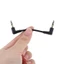BTM Dual Right Angle Male 3 5mm Dây cáp cho máy ảnh micrô trộn