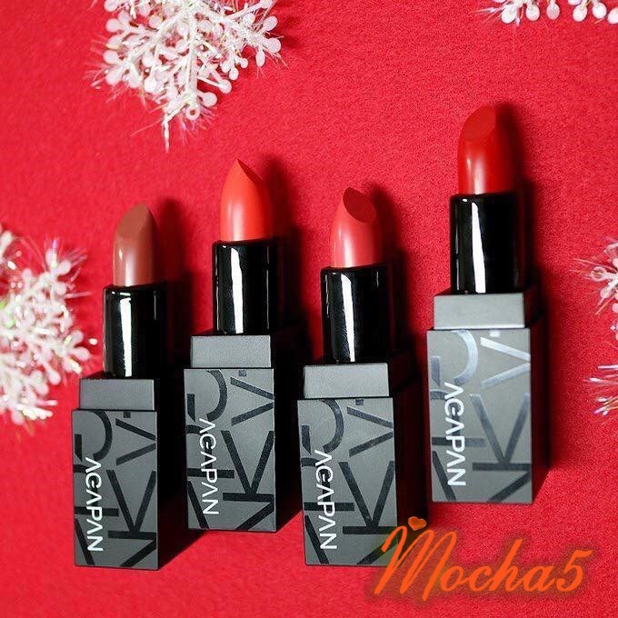 Son thỏi lì Agapan Pit A Pat Matte Lipstick 01-13 đủ màu lên chuẩn màu và mịn môi | Shopee Việt Nam