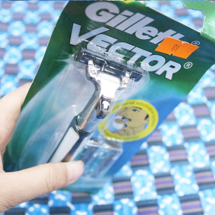 Bộ cán dao cạo râu cao cấp Gillette kèm lưới có sẵn