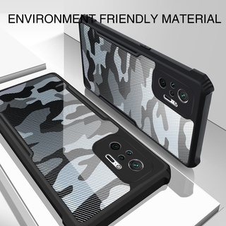 [Cổ phiếu] Ốp lưng ngụy trang Xiaomi Redmi Note 10 10S Note 10Pro Max POCO M3 X3 Pro Redmi 9T NFC 4G 5G Redmi 10 Prime Mi 11T Pro Mi 11 Lite M3 X3 Pro X3 GT Ốp lưng chống sốc cứng