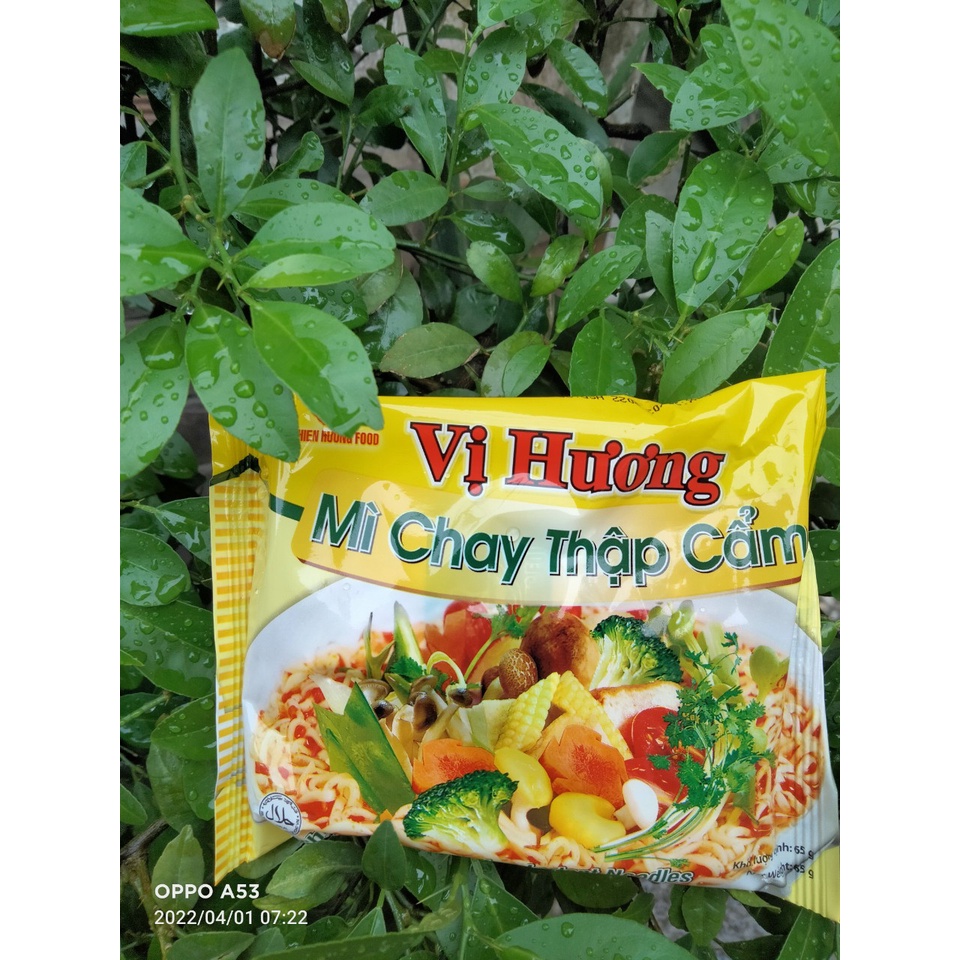 (Giảm 9%)(Free ship)Thùng 30 gói Mì Chay Thập Cẩm Rau Nấm Thiên Hương 65gr
