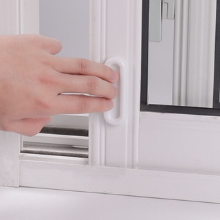 Tay Nắm Cửa Kính / Cửa Tủ Quần Áo / Ban Công Hình Oval Không Đục Lỗ