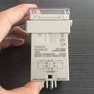 Rơle thời gian kỹ thuật số OMRON DH48S-2Z chất lượng cao 0,01s-99h99m Rơle trễ thời gian giờ có đế ổ cắm đi kèm