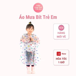 Áo Mưa Bít Trẻ Em Hình Chú Ngựa Dễ Thương