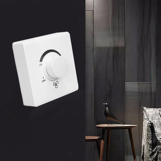 Bộ điều chỉnh tốc độ quạt JKDESIGN Bền 86 loại Điều chỉnh gắn bề mặt Tốc độ vô cấp